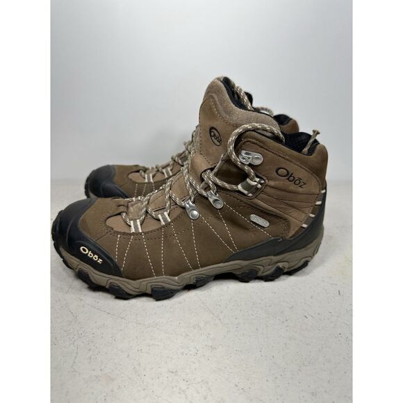 Excellent Oboz Bridger Mid B-DRY Women's Hiking Boots, Walnut, 8,5 - Picture 4 of 8